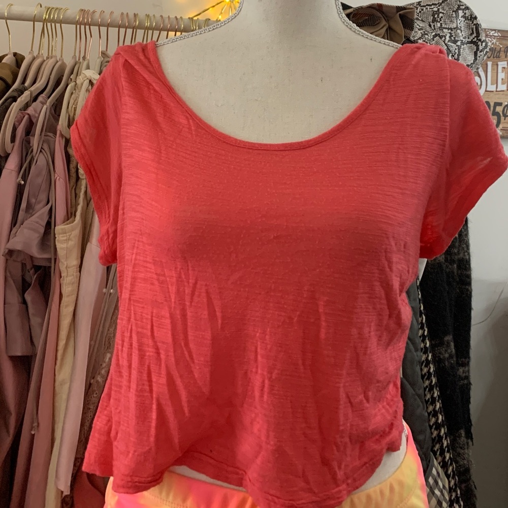 Bebe hot pink top